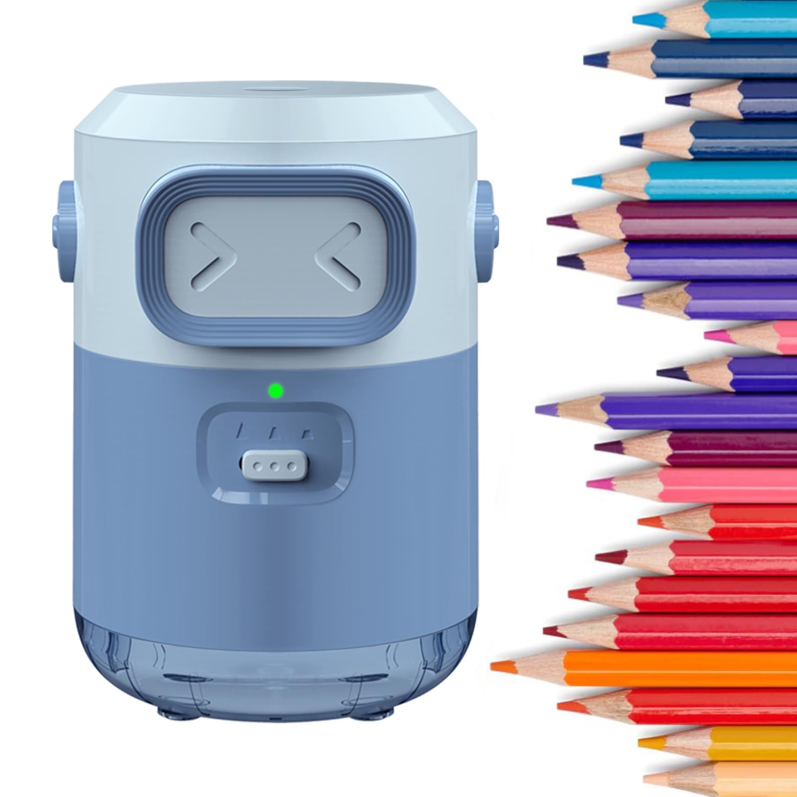 Electric Pencil Sharpener Usb - Vollautomatischer Elektrischer Anspitzer 2000mAh Wiederaufladbar 3s