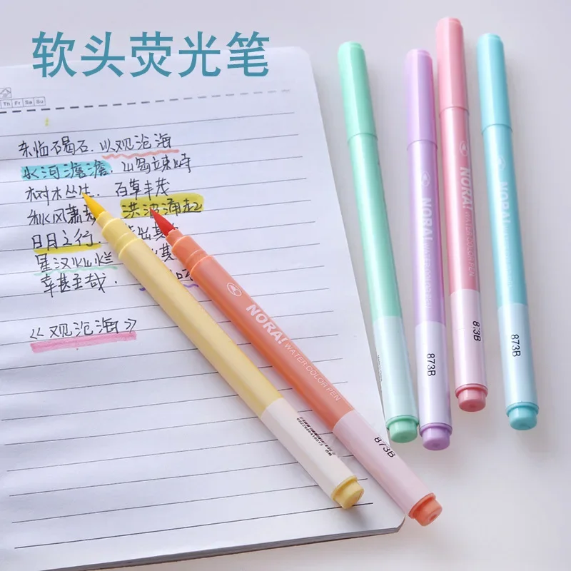 6 Teile/satz Pinsel Highlighte – Pastel Highlighter Set Double Ended Bewertung und Preis