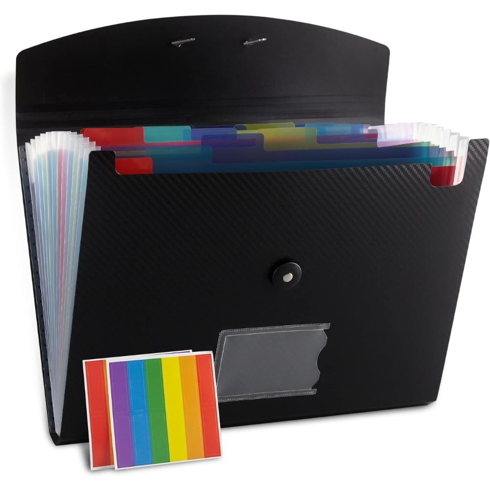 13-Fächer Erweiterbare Aktenma – Expandable Accordion File Folder 13 Pockets Bewertung und Preis