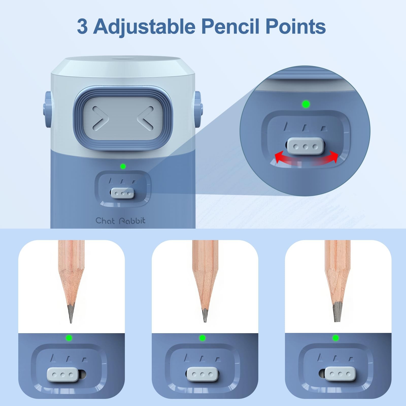 Vollautomatischer Elektrischer – Electric Pencil Sharpener Usb Bewertung und Preis