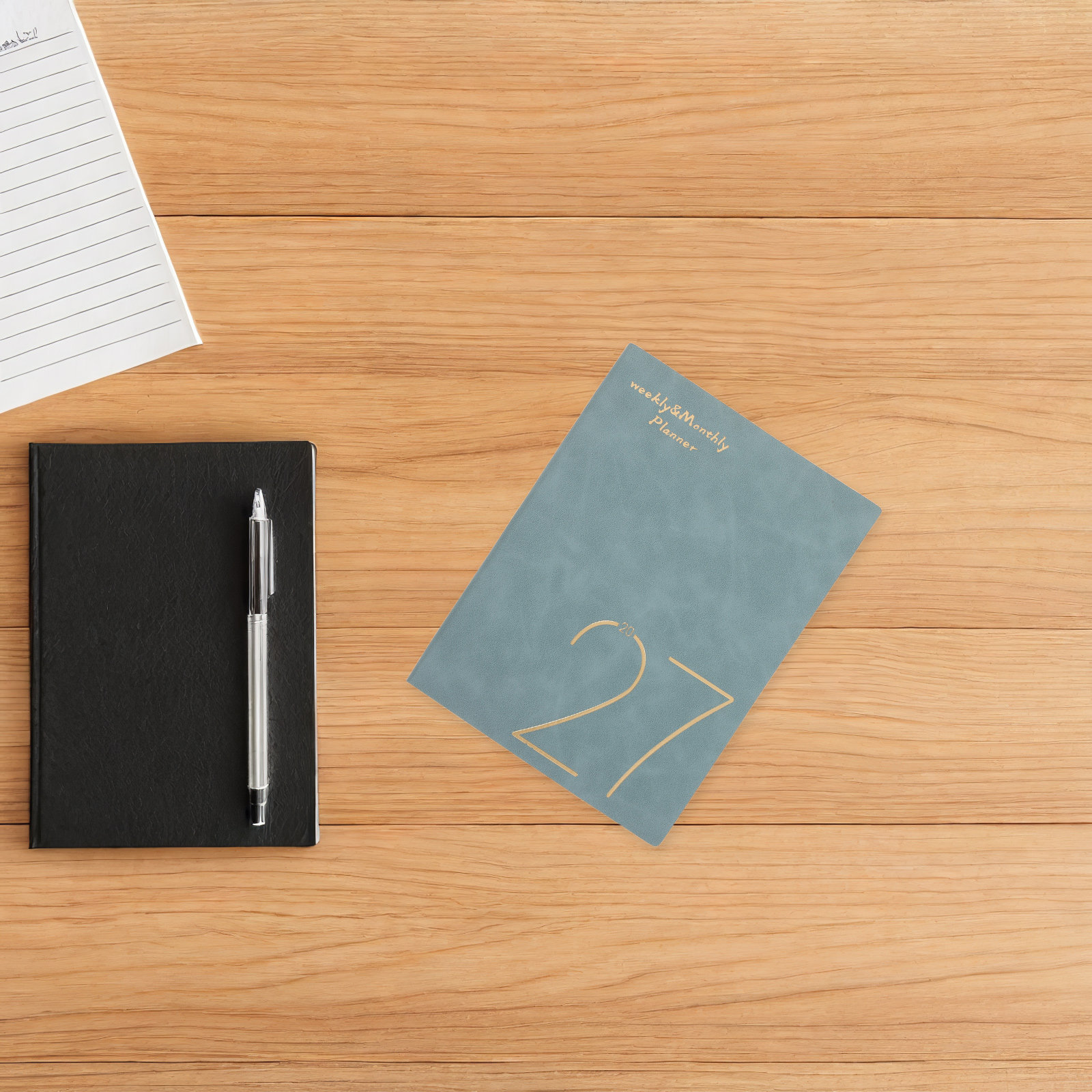 2027 Wochen- und Monatsplaner  – Spiral Bound Grid Notebook A5 Bewertung und Preis